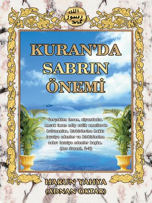 cover image of Kuran'da Sabrın Önemi